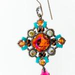 CRUX earrings beading tutorial