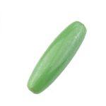 6x22 mm Rocket bead Luster Light Green x 3 pcs