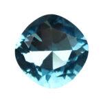 18 mm cushion cut glass cabochon Aquamarine x 1 pc(s)