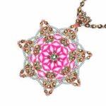STAR ANISE pendant beading tutorial