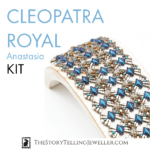 Cleopatra Royal bracelet jewelry making kit - "Anastasia"