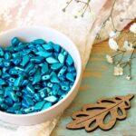 5x9 mm 2-hole Kite beads Metalust Turquoise x 10 g