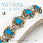 Vanitas bracelet jewelry making kit - "Turquoise Opal"
