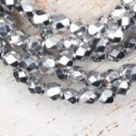 3 mm fire polished round beads Crystal Labrador Full x 100 pcs