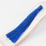 12 cm tassel cotton and silk mix Royal Blue x 2 pc(s)