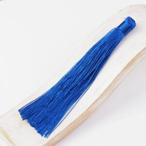 12 cm tassel cotton and silk mix Royal Blue x 2 pc(s)