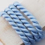 7.5 mm twisted soutache cord Light Blue x 50 cm