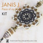 Janis J. pendant jewelry making kit - "Piece of my heart"