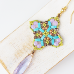 PEREGRINA earrings beading tutorial