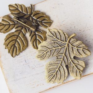 29x32 mm brooch antique bronze x 1 pc(s)