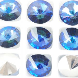 18 mm Preciosa crystal rivoli Crystal Heliotrope x 1 pc(s)