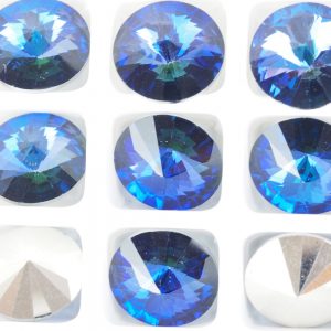 10 mm Preciosa crystal rivoli Crystal Heliotrope x 1 pc(s)