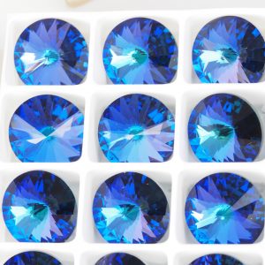 12 mm Preciosa crystal rivoli Crystal Heliotrope x 1 pc(s)