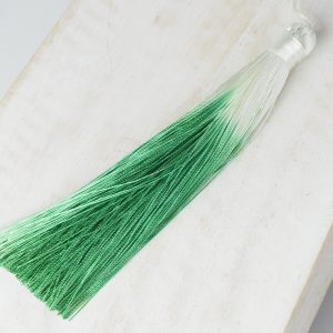 13 cm tassel imitation silk Ombré Grass Green 1 x pc(s)