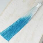 13 cm tassel imitation silk Ombré Turquoise 1 x pc(s)