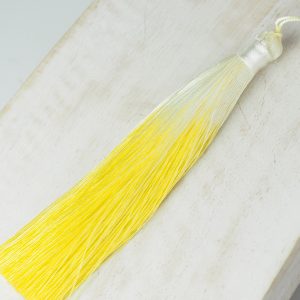 13 cm tassel imitation silk Ombré Yellow 1 x pc(s)