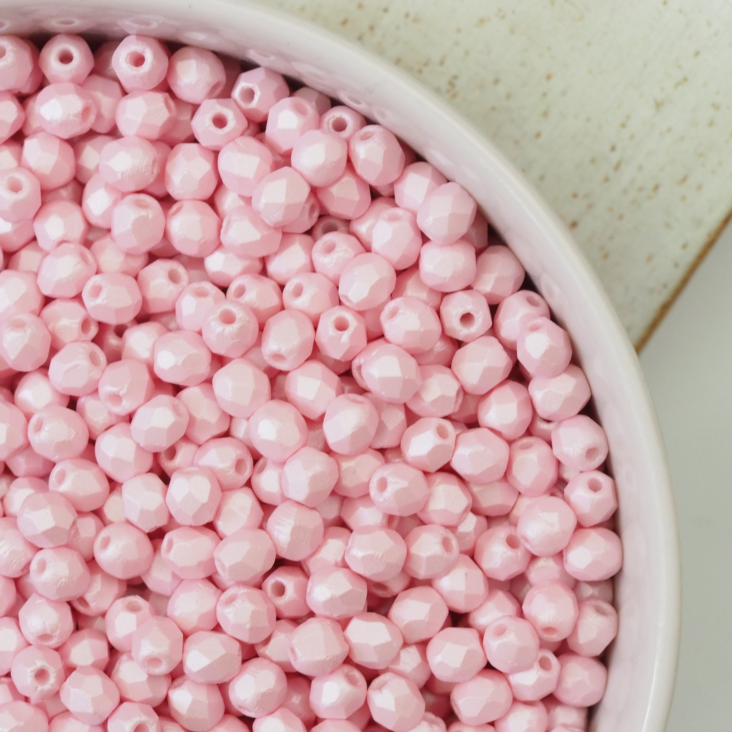 3 mm round fire-polished beads