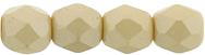 4 mm fire polished round beads Powdery Beige x 60 pc(s)