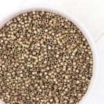 Miyuki Delica 10/0 beads nr. 322 Matte Metallic Gold x 5 g