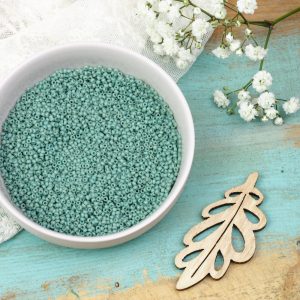 Miyuki seed beads 15/0 beads nr. 2028 Matte Seafoam Luster x 5 g