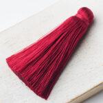 4 cm tassel imitation silk Baroque Bordeaux x 1 pc(s)