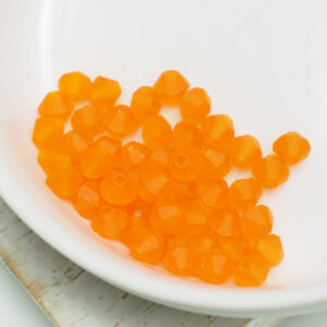 4 mm Preciosa bicone beads Sun Matt x 50 pc(s)