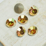 8 mm Preciosa crystal chaton Crystal Sunrise x 6 pc(s)