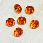 8 mm Preciosa crystal chaton Sun x 6 pc(s)