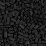 Miyuki Half Tila 401F Matte Black x 5 g