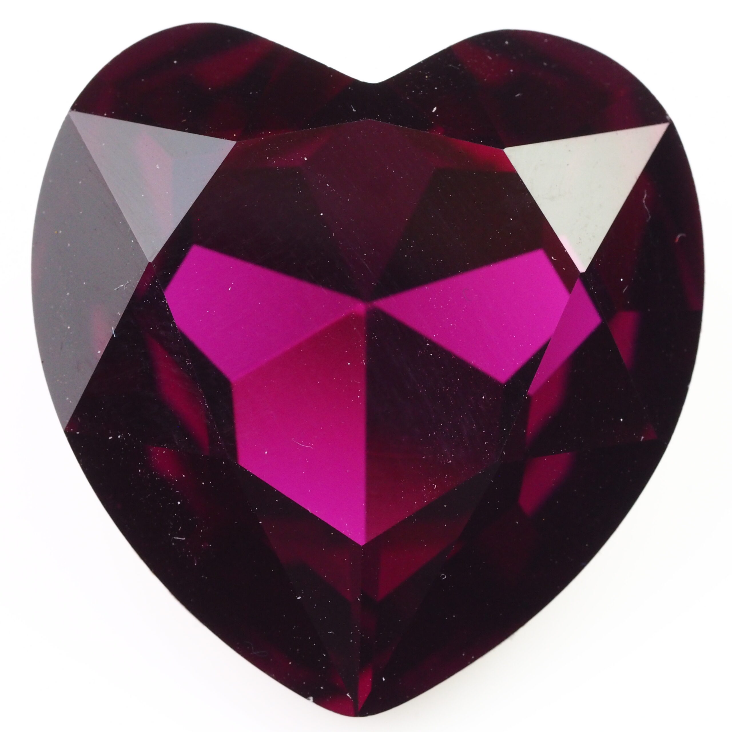 27 mm heart glass cabochons
