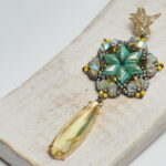 MARGUERITE earrings beading tutorial