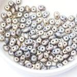 2x5 mm SuperDuo Matte Metallic Leather x 10 g