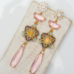 TIMEA earrings beading tutorial