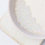 4 mm Preciosa bicone beads White Opal x 50 pc(s)