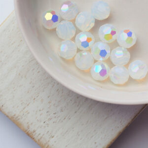 4 mm Preciosa faceted round beads