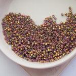 Miyuki Delica 11/0 beads nr. 1010 Metallic Earth Batic Luster x 5 g