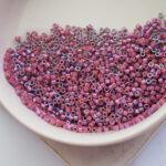 Miyuki Delica 11/0 beads nr. 1015 Metallic Rasberry Gold Iris x 5 g