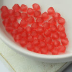 4 mm Preciosa bicone beads Padparadscha x 50 pc(s)