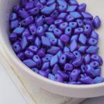 4x6 mm Mini GemDuo Tropical Blue Grape x 10 g