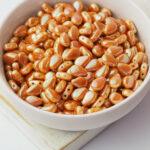 5x7 mm Round DropDuo 03000/29123 Chalk White Full Apricot Medium x 50 pc(s)