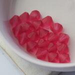6 mm Preciosa bicone beads Indian Pink Matt x 25 pc(s)