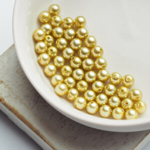4 mm Preciosa nacre round pearls
