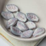 9x14 mm Leaf 03000/15435 Chalk White Teracota Copper x 10 pc(s)