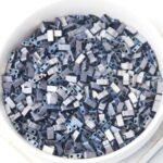 Miyuki Half Tila 55116 Black Lagoon Full Matted x 5 g