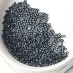 11/0 Miyuki delica bead 310 Matte Black x 5 g