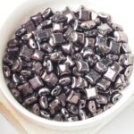 8x8 mm WibeDuo® 23980/15726 Jet Lila Vega Luster x 25 pc(s)