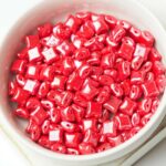 8x8 mm WibeDuo® 93200/14400 Opaque Red Shimmer x 25 pc(s)