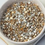 4 mm/ss16 Preciosa sew-on rhinestone Light Smoked Topaz in Silver-colored setting x 20 pc(s)