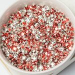 4 mm/ss16 Preciosa sew-on rhinestone Padparadscha in Silver-colored setting x 20 pc(s)