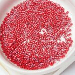 11/0 Miyuki delica 654 Dyed Opaque Cranberry x 5 g